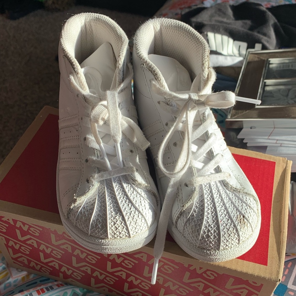 Adidas superstar hi top